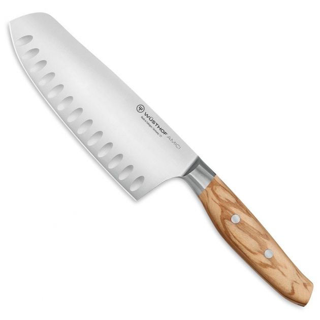 Faca Santoku com Sulcos Amici 7" - Wüsthof